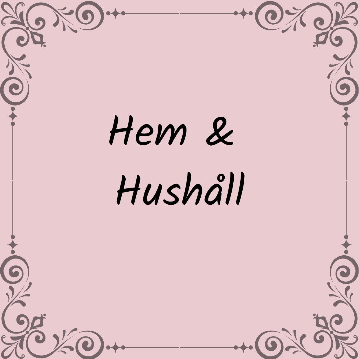 Hem och hushåll