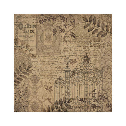 Pack 4 sheets fabric cm 30x30 - Old Lace